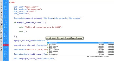 37.Curso PHP MySQL. Obteniendo registros de la BBDD.