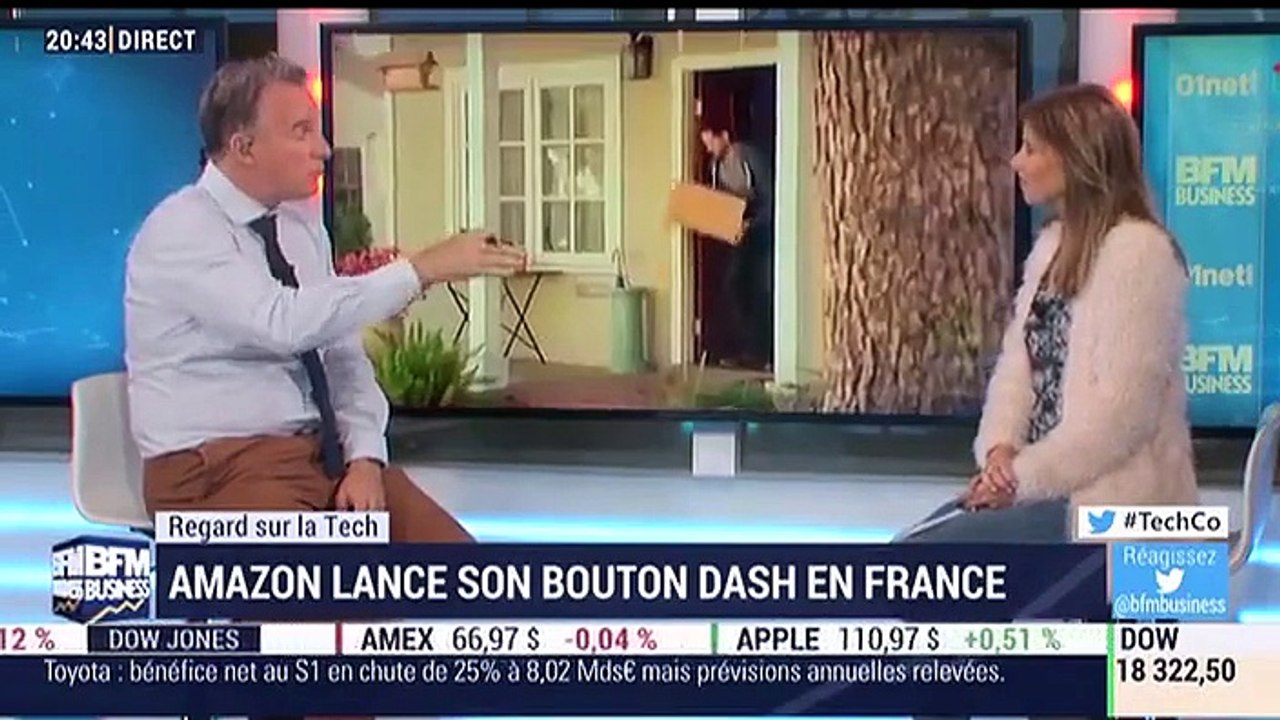 Amazon lance son bouton Dash en France - 08/11