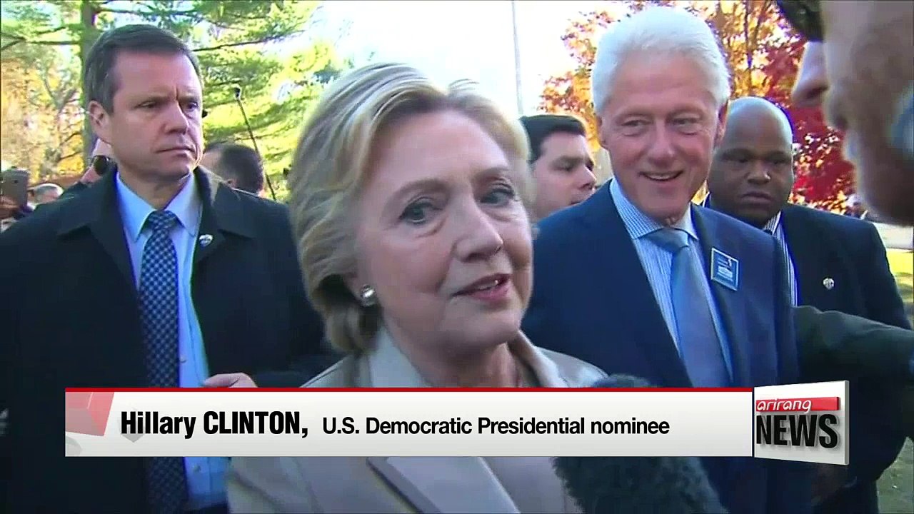 Americans voting for next president, first results expected soon