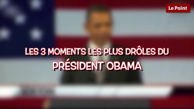 Élection américaine : les 3 moments les plus drôles du président Obama