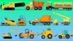 learn Construction Vehicles | Street Vehicles | Trucks And Heavy Vehicles For Kids