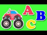 Monster truck Alphabets | Monster Truck Stunts