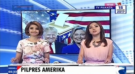 Hillary Memilih di New York yang Merupakan Wilayah Demokrat