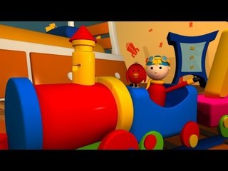 Toy Train - Capital and Small Alphabets Train