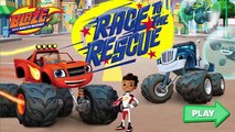 Blaze and The Monster Machines Blaze RACE to the RESCUE Full Episode Game Video for Kids