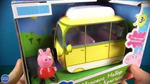 Peppa Pig Cheerful Camping, Go to School, Deluxe Playhouse Playsets Preview