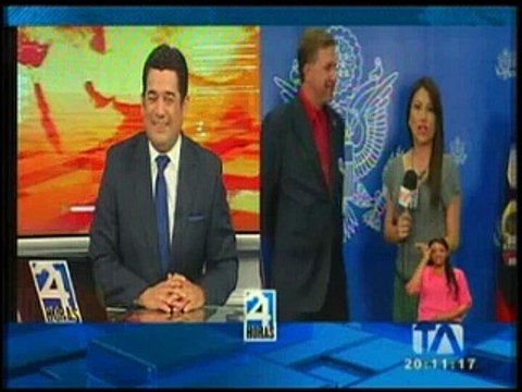 Embajador de Estados Unidos en Ecuador se pronuncia sobre las elecciones