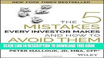 Best Seller The 5 Mistakes Every Investor Makes and How to Avoid Them: Getting Investing Right