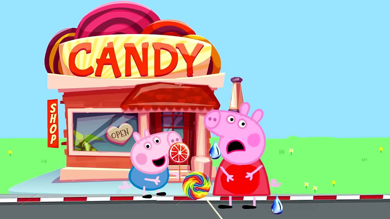 Peppa Pig and Crying George Pig Imprisoned by Venom Policeman! New English Episodes 2016!