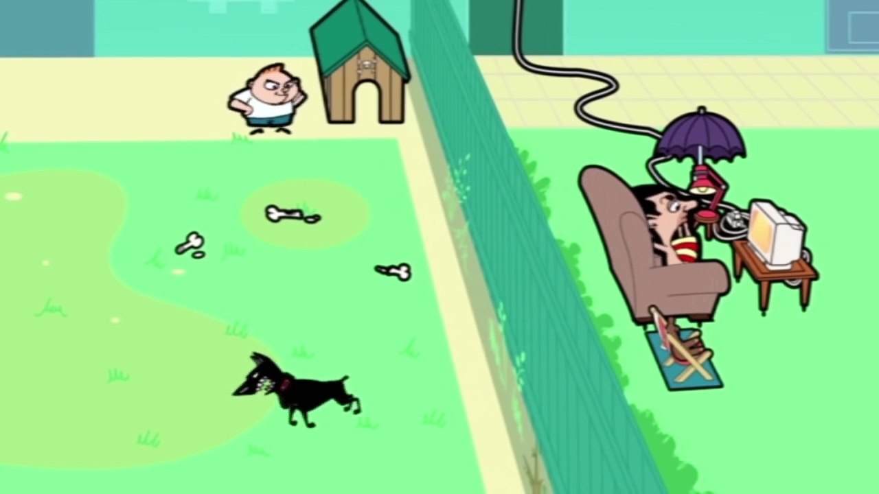 Mr Bean - Teddy and next door s dog