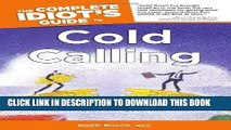 Best Seller The Complete Idiot s Guide to Cold Calling (Complete Idiot s Guides (Lifestyle