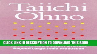 Best Seller Toyota Production System: Beyond Large-Scale Production Free Read