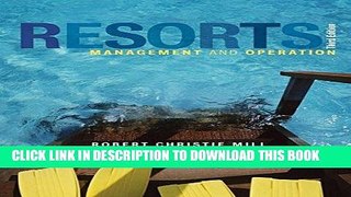 Best Seller Resorts: Management and Operation Free Read