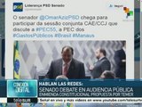 Pdte. de Brasil afirma que los poderes están preocupados por el país