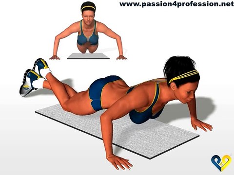 Chest Exercise Woman Female breast firming toning