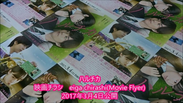 ハルチカ (2017) 映画チラシ 佐藤勝利 橋本環奈