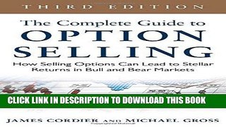 Best Seller The Complete Guide to Option Selling: How Selling Options Can Lead to Stellar Returns