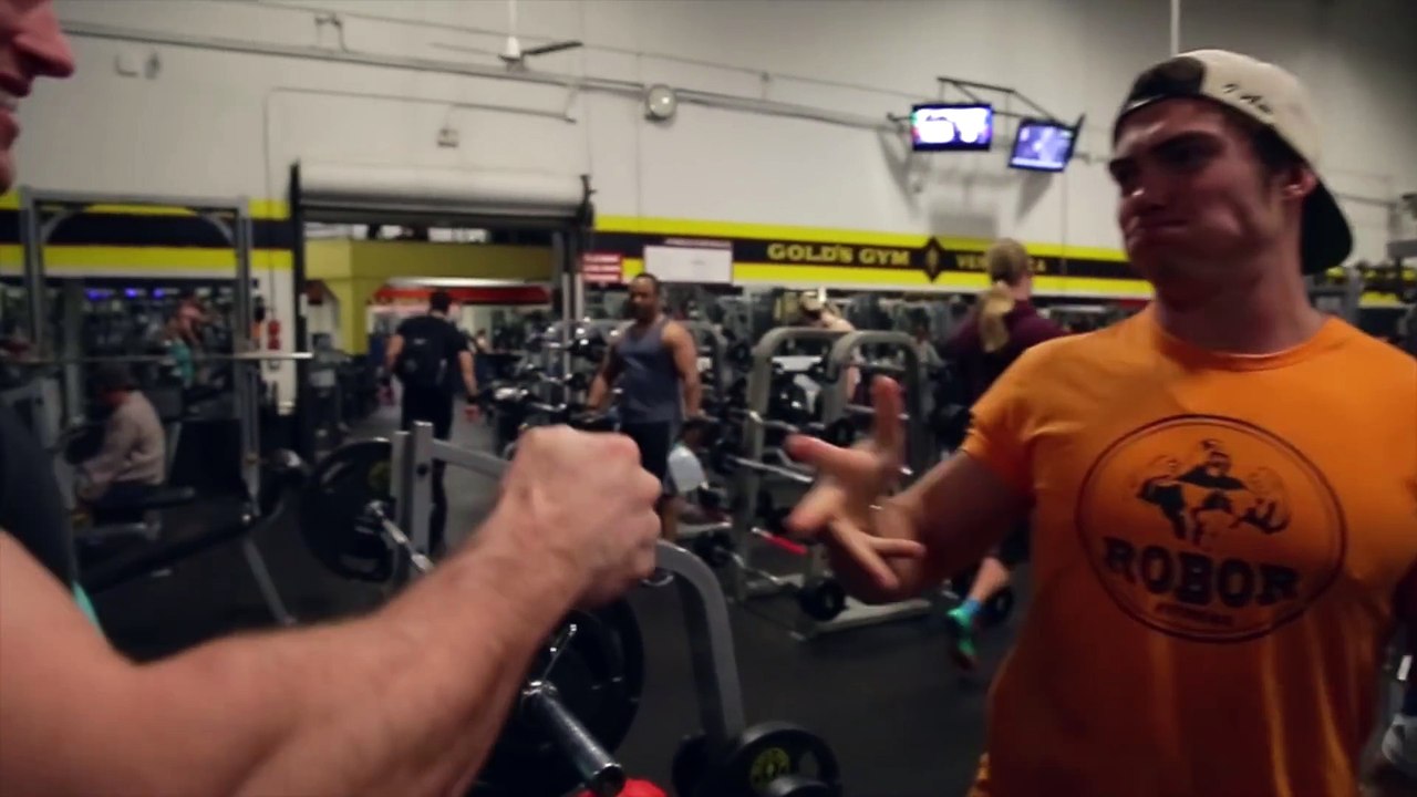 Chest Day - Calum Von Moger & Justin Lovato