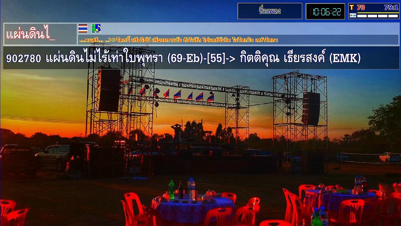 แผ่นดินไหวในใจอ้าย ทดสอบเดวลืม55+