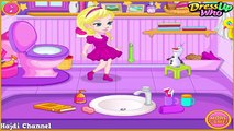 Disney Princess Frozen Games - Baby Elsas Potty Train - Games for Girls