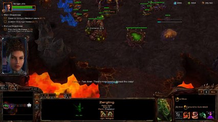 Starcraft 2: Heart of the Swarm - Campaign - Brutal - Mission 8: Fire in the Sky