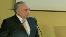 Michel Temer critica ocupação de escolas e universidades