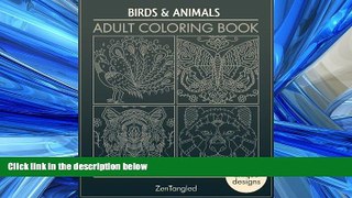 Free [PDF] Downlaod  Adult Coloring Books: Art Therapy for Grownups: Zentangle Patterns - Stress