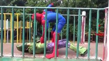 Battle Hulk Vs Batman Vs Spiderman Fight Videos For Children | SuperHero Real Life Fight And Battles