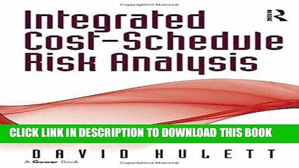 [FREE] EBOOK Integrated Cost-Schedule Risk Analysis ONLINE COLLECTION