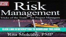 [READ] EBOOK Risk Management, Tricks of the Trade for Project Managers ONLINE COLLECTION