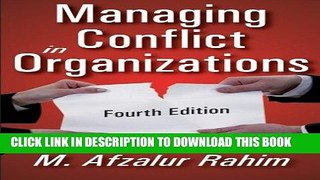 [READ] EBOOK Managing Conflict in Organizations BEST COLLECTION