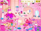 Pregnant Super Barbie Room Cleaning - Best Baby Games For Girls