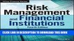 [FREE] EBOOK Risk Management and Financial Institutions (Wiley Finance) ONLINE COLLECTION