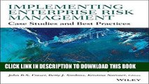 [FREE] EBOOK Implementing Enterprise Risk Management: Case Studies and Best Practices (Robert W.