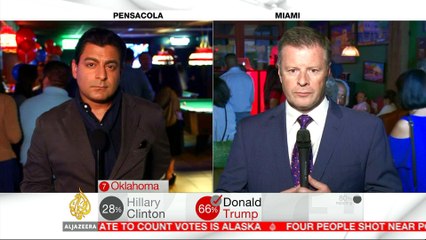 Where do Trump and Clinton stand in Florida?