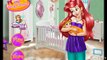 Disney Princess Ariel Baby Room Decoration - Princess melody The Little Mermaid Baby Room Decor Game