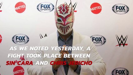 Chris Jericho and Sin Cara Get Into Real Life Fight!