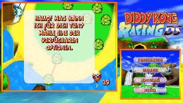 Lets Play Diddy Kong Racing DS Part 15: VS. Wizpig!