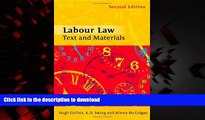 Best books  Labour Law: Text and Materials (Second Edition) online to buy