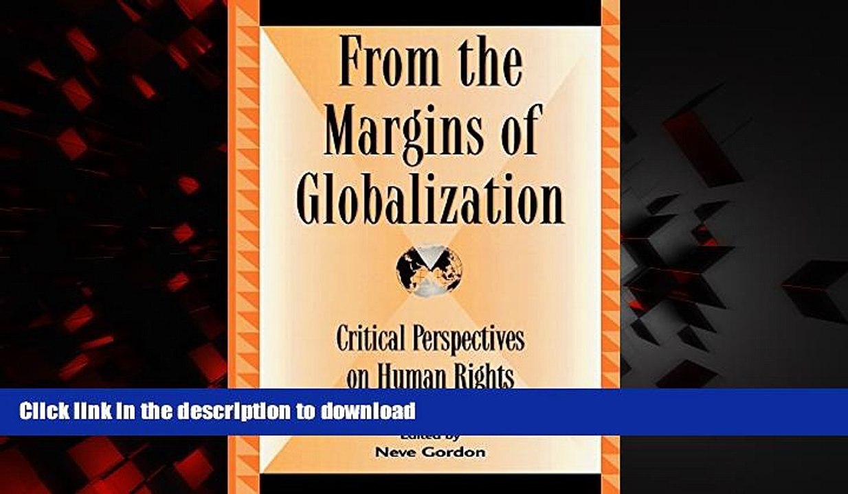 Best book  From the Margins of Globalization: Critical Perspectives on Human Rights (Global