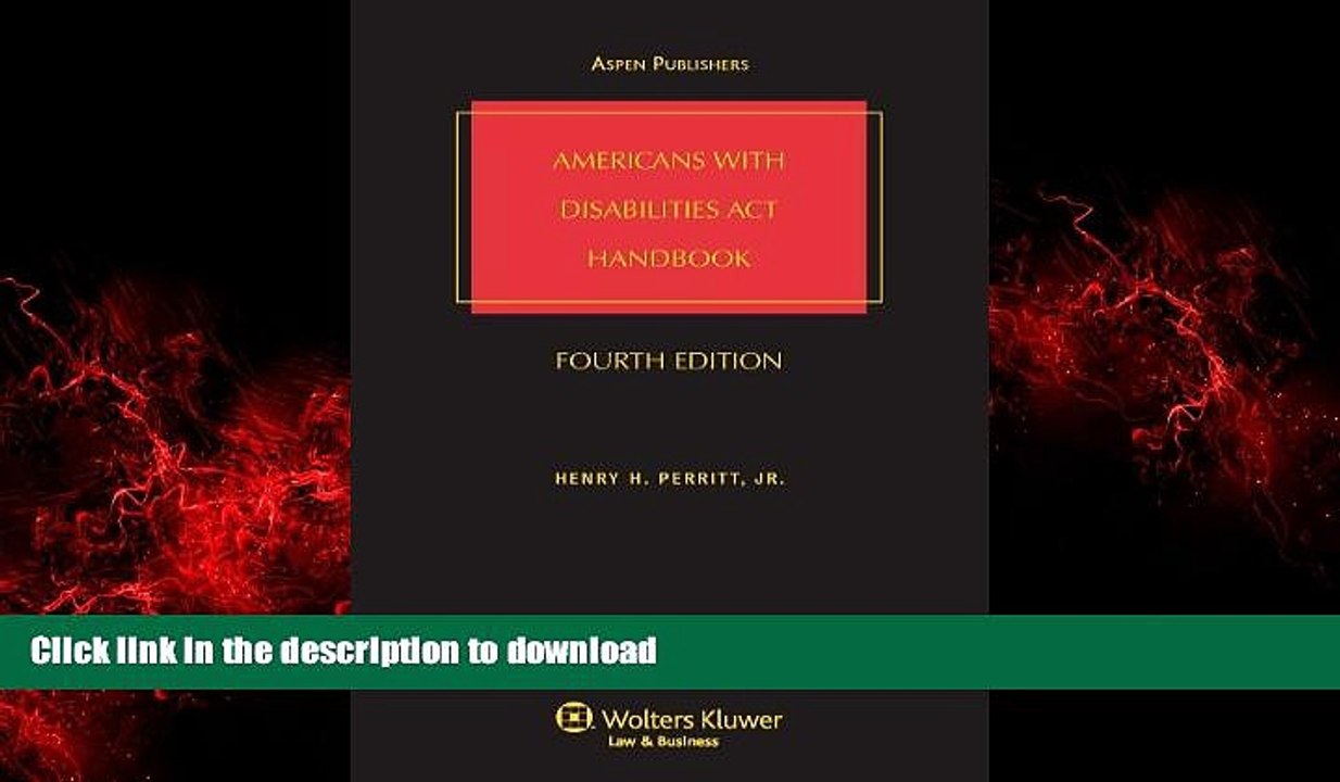 Read book  Americans With Disabilities Act Handbook (Americans With Disabilities Act Handbook Base