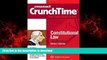 Buy books  Crunchtime: Constitutional Law (Emanuel Crunchtime) online to buy