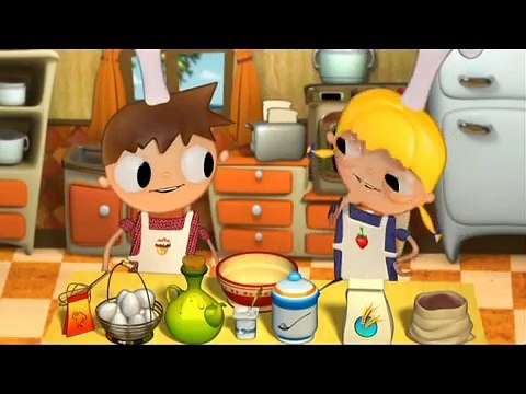 Telmo et Tula - Gâteau au Chocolat, recettes pour enfants. Dessins animés