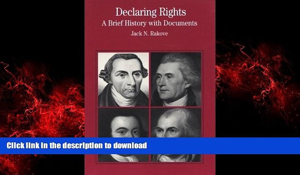 Read books Declaring Rights: A Brief History with Documents (Bedford Cultural Editions Series)