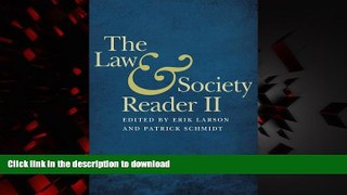 Read books  The Law and Society Reader II
