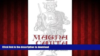 Best book  Magna Carta: Text and Commentary online for ipad
