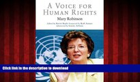 Best book  A Voice for Human Rights (Pennsylvania Studies in Human Rights) online to buy