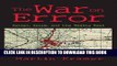 [EBOOK] DOWNLOAD The War on Error: Israel, Islam, and the Middle East READ NOW