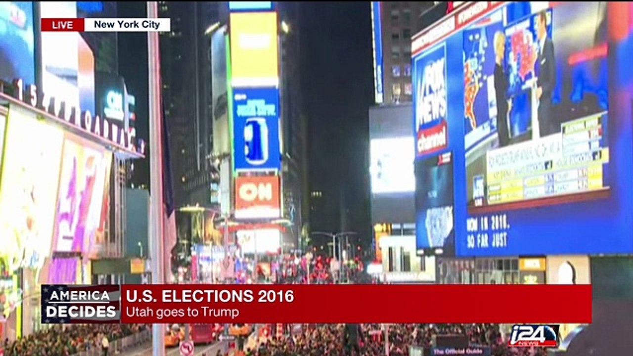 Utah goes to Trump, LIVE from New York City