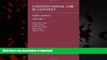 Read books  Constitutional Law in Context: Volume 1 - Third Edition (Carolina Academic Press)
